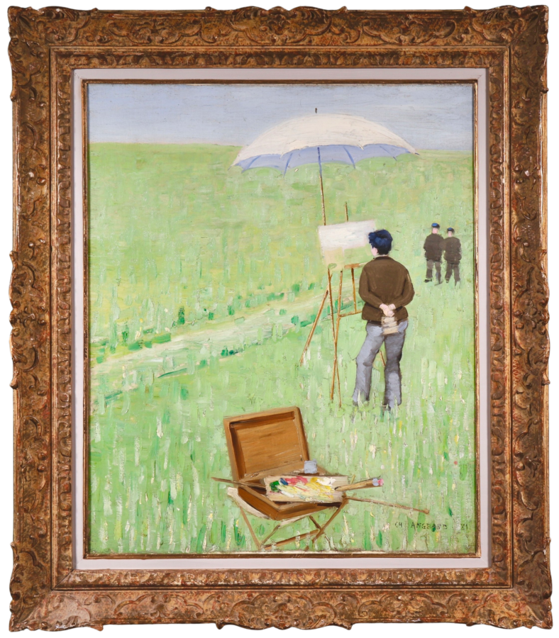 Le peintre en plein air - Buy Fine Paintings Online