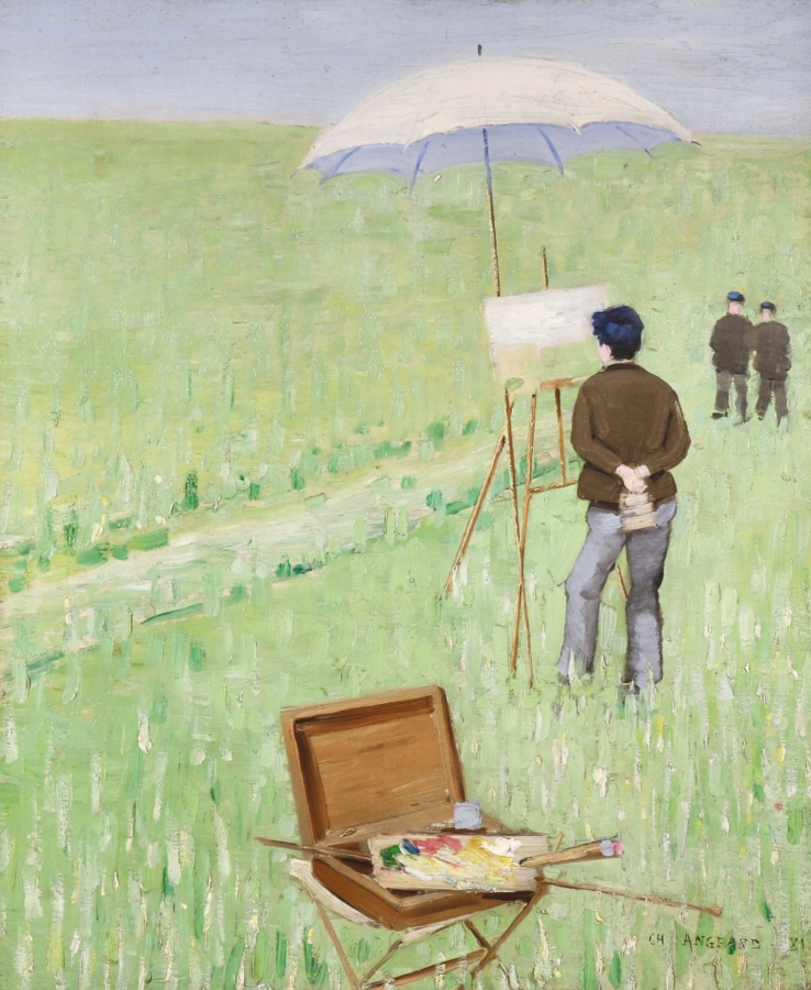 Le peintre en plein air - Buy Fine Paintings Online