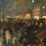 Demonstrators – Boulevard Poissonniere 1904 thumbnail