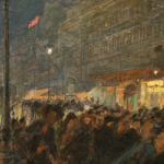 Demonstrators – Boulevard Poissonniere 1904 thumbnail