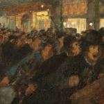 Demonstrators – Boulevard Poissonniere 1904 thumbnail