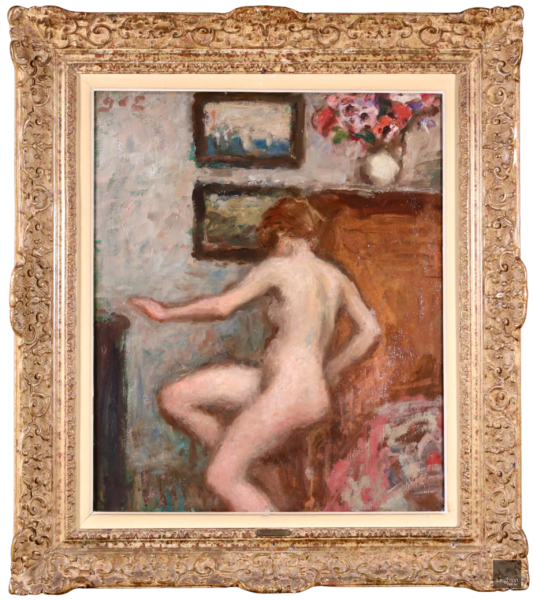 Nu avec des fleurs - Buy Fine Paintings Online