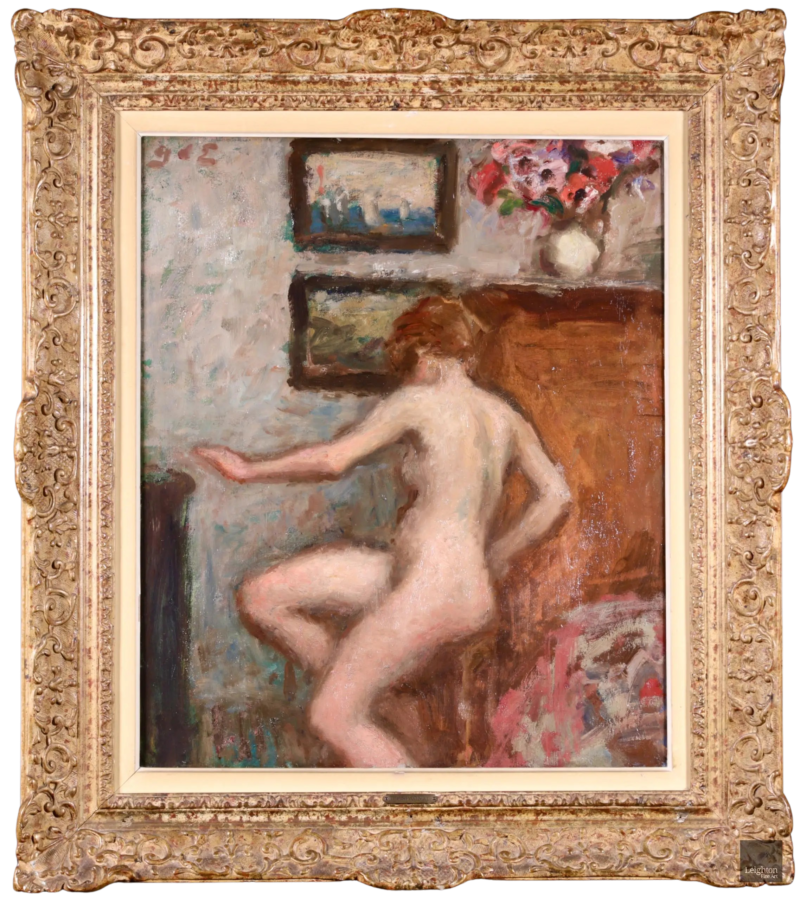 Nu avec des fleurs - Buy Fine Paintings Online