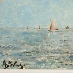 Bateaux sur la mer – le soir thumbnail