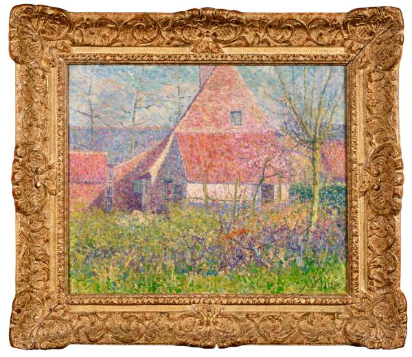 A Farmhouse in Spring - Buy Fine Paintings Online