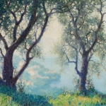 Arbres en fleurs – Baie de Villefranche thumbnail