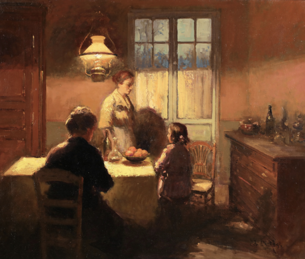 Interieur – Effet De Lampe - Buy Fine Paintings Online