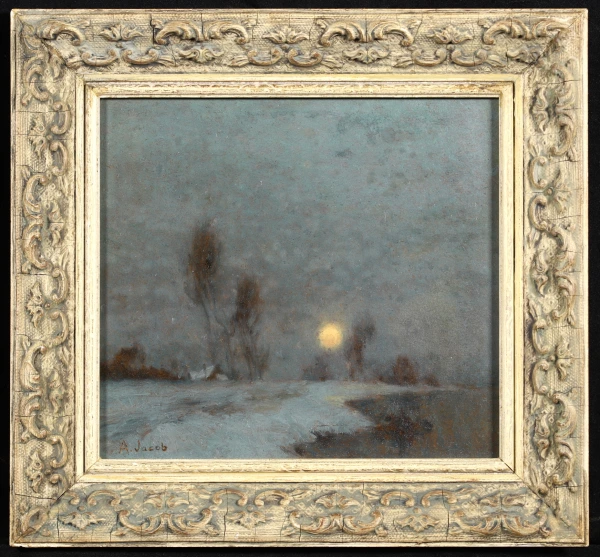 Crepescule – Au Bord de la Seine - Buy Fine Paintings Online