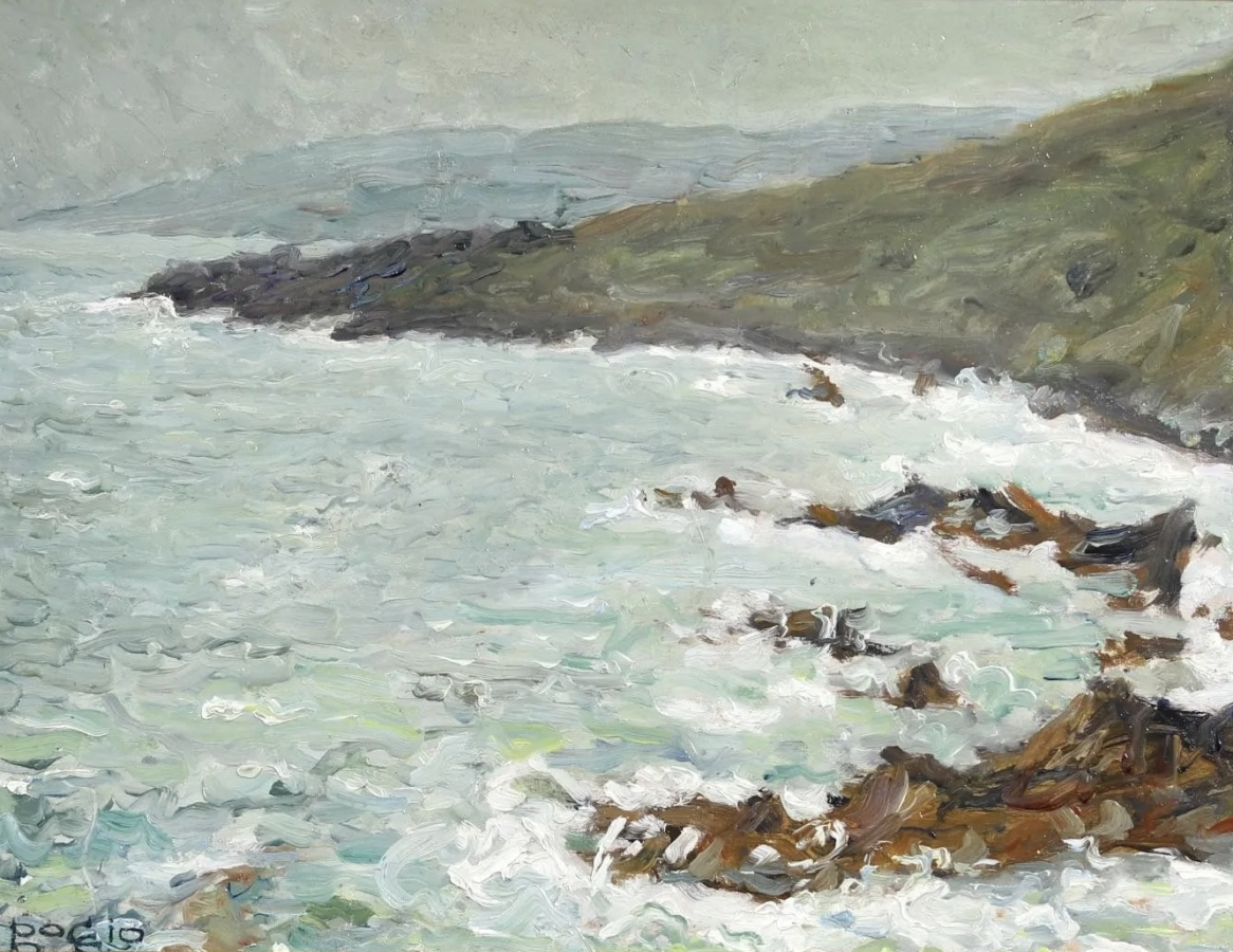 Rochers par temps gris - Buy Fine Paintings Online
