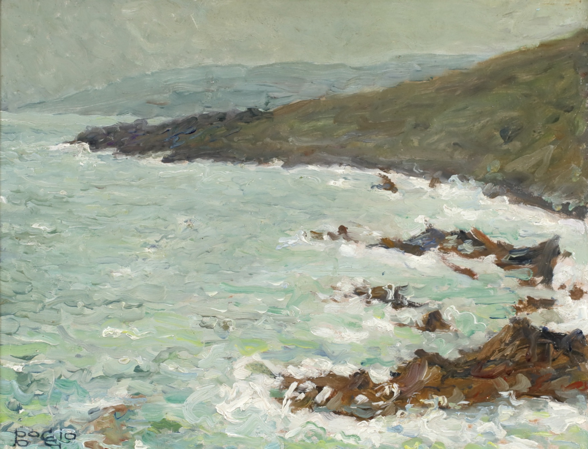 Rochers par temps gris - Buy Fine Paintings Online