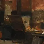 An artist in his studio thumbnail