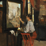 An artist in his studio thumbnail