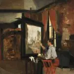 An artist in his studio thumbnail