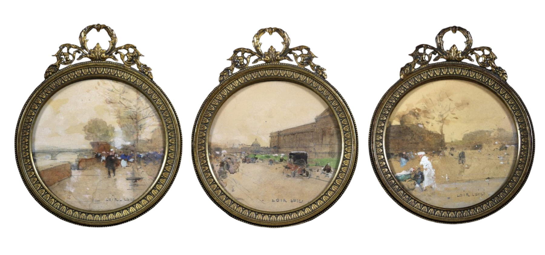 Views of Paris – Set of Three - Buy Fine Paintings Online
