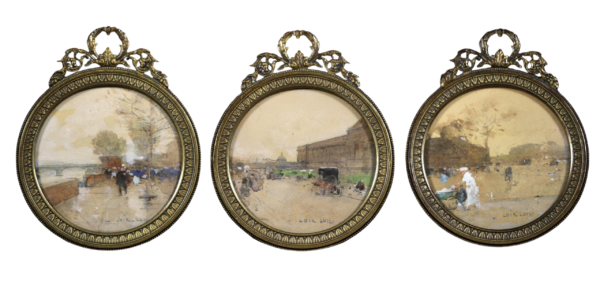 Views of Paris – Set of Three - Buy Fine Paintings Online