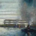 Evening – East River, New York thumbnail