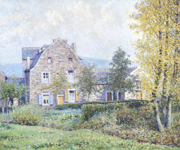 La Ville Ferme de Profondeville – 1913 - Buy Fine Paintings Online