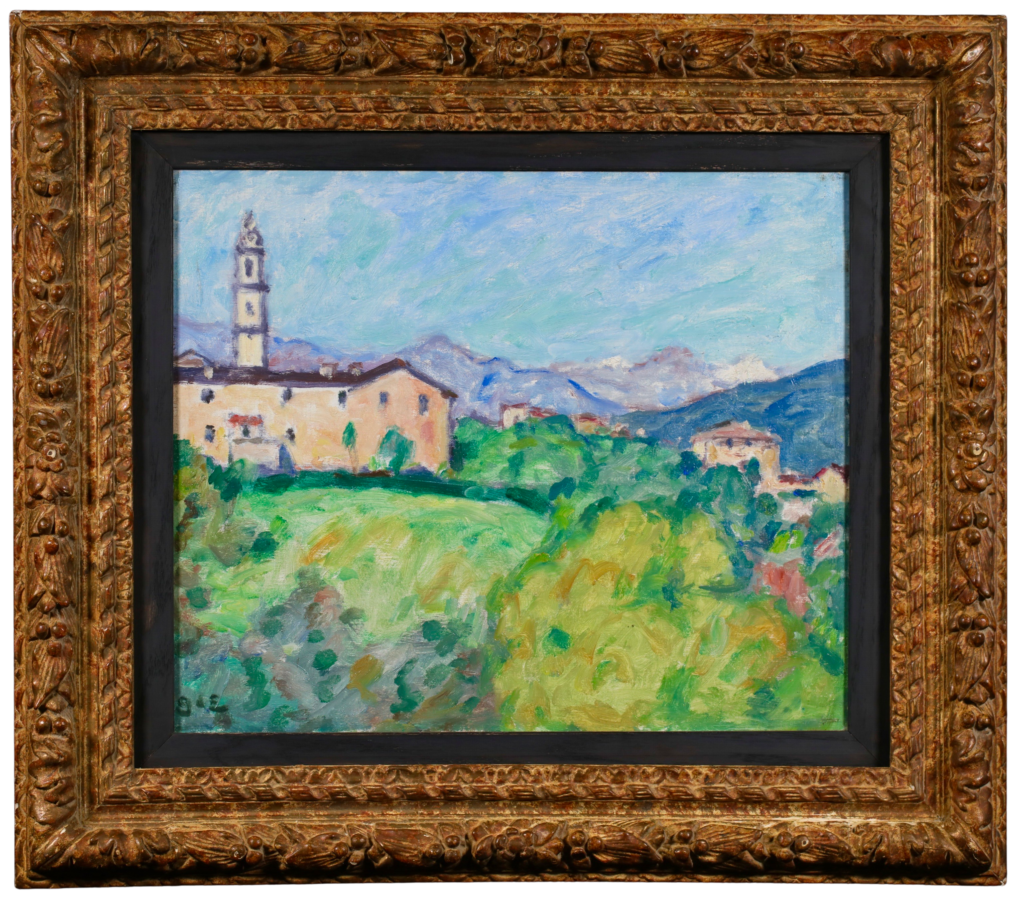 Vue de Dronero – Italy - Buy Fine Paintings Online