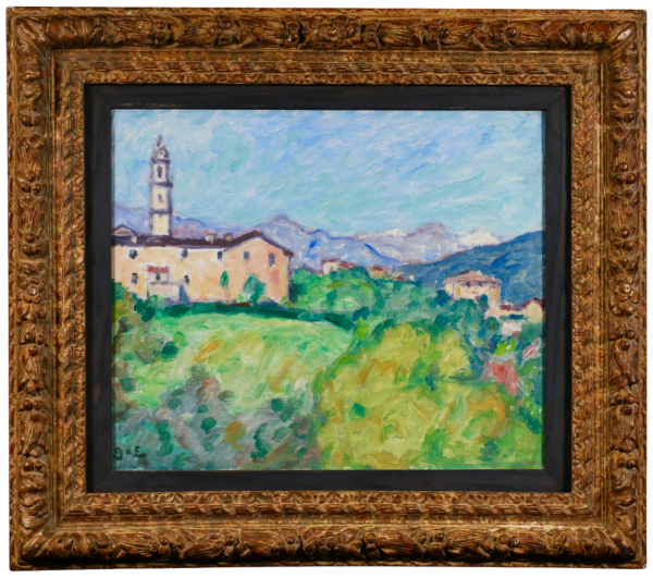Vue de Dronero – Italy - Buy Fine Paintings Online