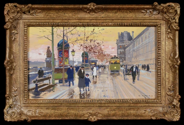 Quai Du Louvre - Buy Fine Paintings Online