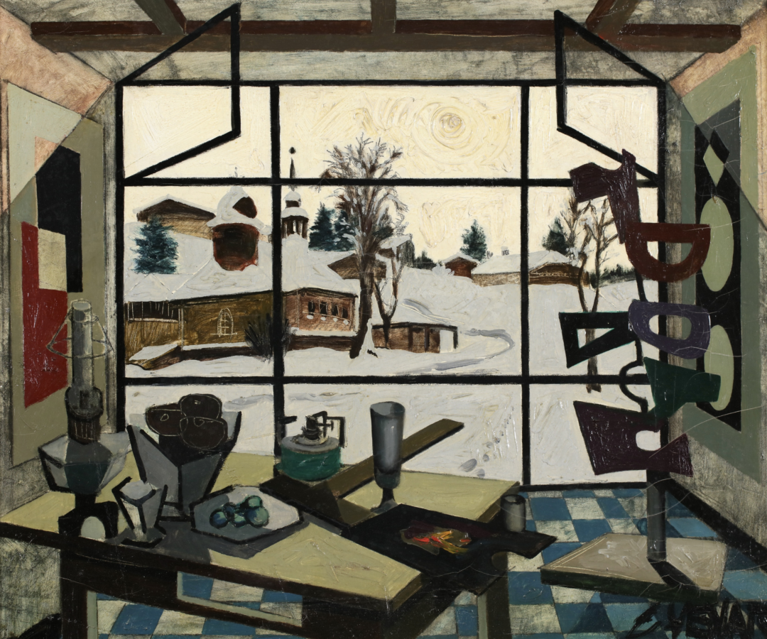 L’Atelier Venard en Hiver - Buy Fine Paintings Online