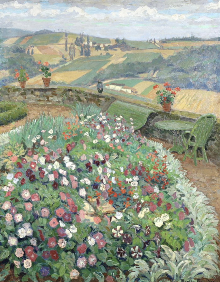 La Terrasse vers L’Ouest - Buy Fine Paintings Online