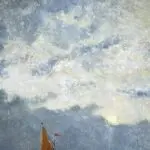 Bateaux sur la mer – coucher de soleil thumbnail