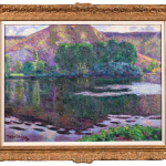 A lake at sunset thumbnail