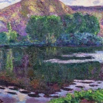 A lake at sunset thumbnail