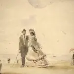 Sur la plage de Deauville thumbnail