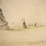 Sur la plage de Deauville thumbnail