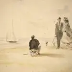 Sur la plage de Deauville thumbnail