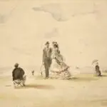 Sur la plage de Deauville thumbnail