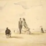 Sur la plage de Deauville thumbnail