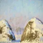 Meules sous la neige thumbnail