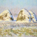 Meules sous la neige thumbnail