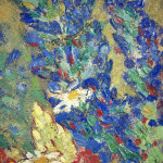 Delphiniums in the mirror thumbnail