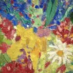 Delphiniums in the mirror thumbnail
