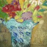 Delphiniums in the mirror thumbnail