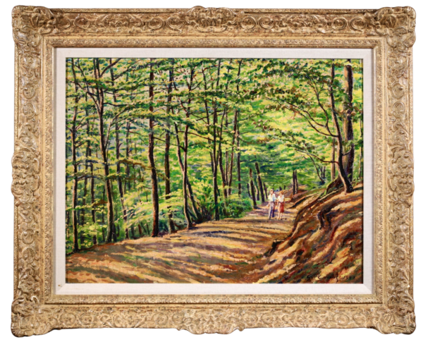 A walk in the forest – Wiesbaden - Buy Fine Paintings Online