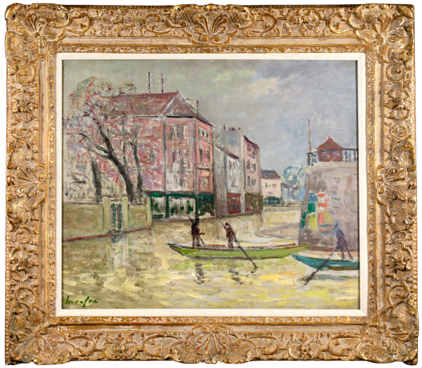 Paris – Les Inondations - Buy Fine Paintings Online