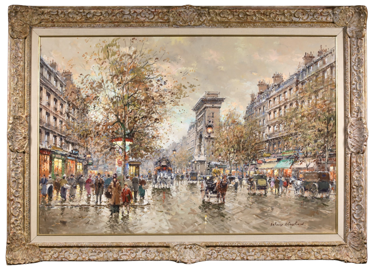 Porte Saint Denis - Buy Fine Paintings Online