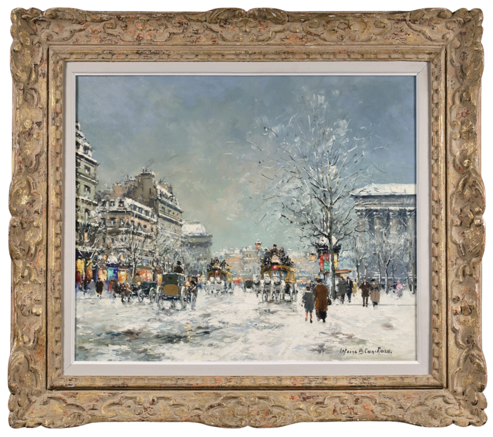 Paris sous la neige - Buy Fine Paintings Online