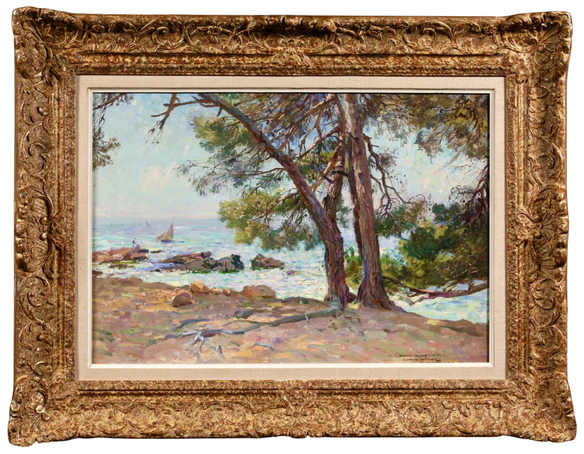 Sous les pins – environs de Marseille - Buy Fine Paintings Online