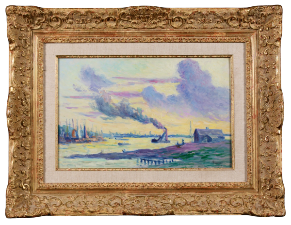 Coucher De Soleil – Rotterdam - Buy Fine Paintings Online