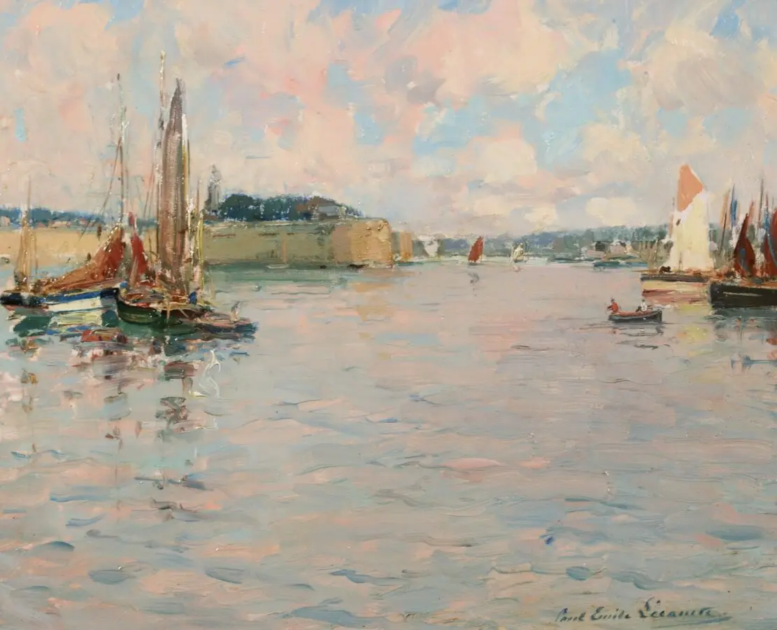 L’entrée du port - Buy Fine Paintings Online