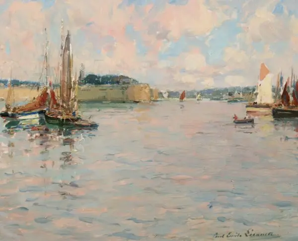 L’entrée du port - Buy Fine Paintings Online