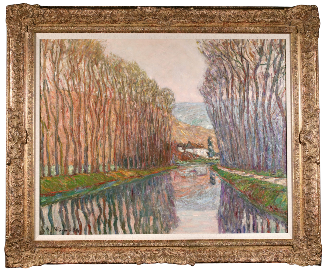 Arbres sur la riviere - Buy Fine Paintings Online