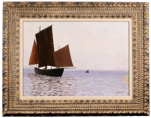 Bateaux sur la mer - Buy Fine Paintings Online