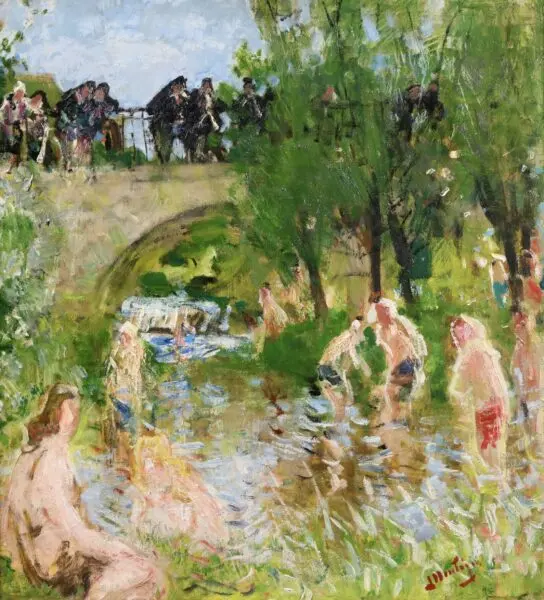 Les Baigneuses - Buy Fine Paintings Online